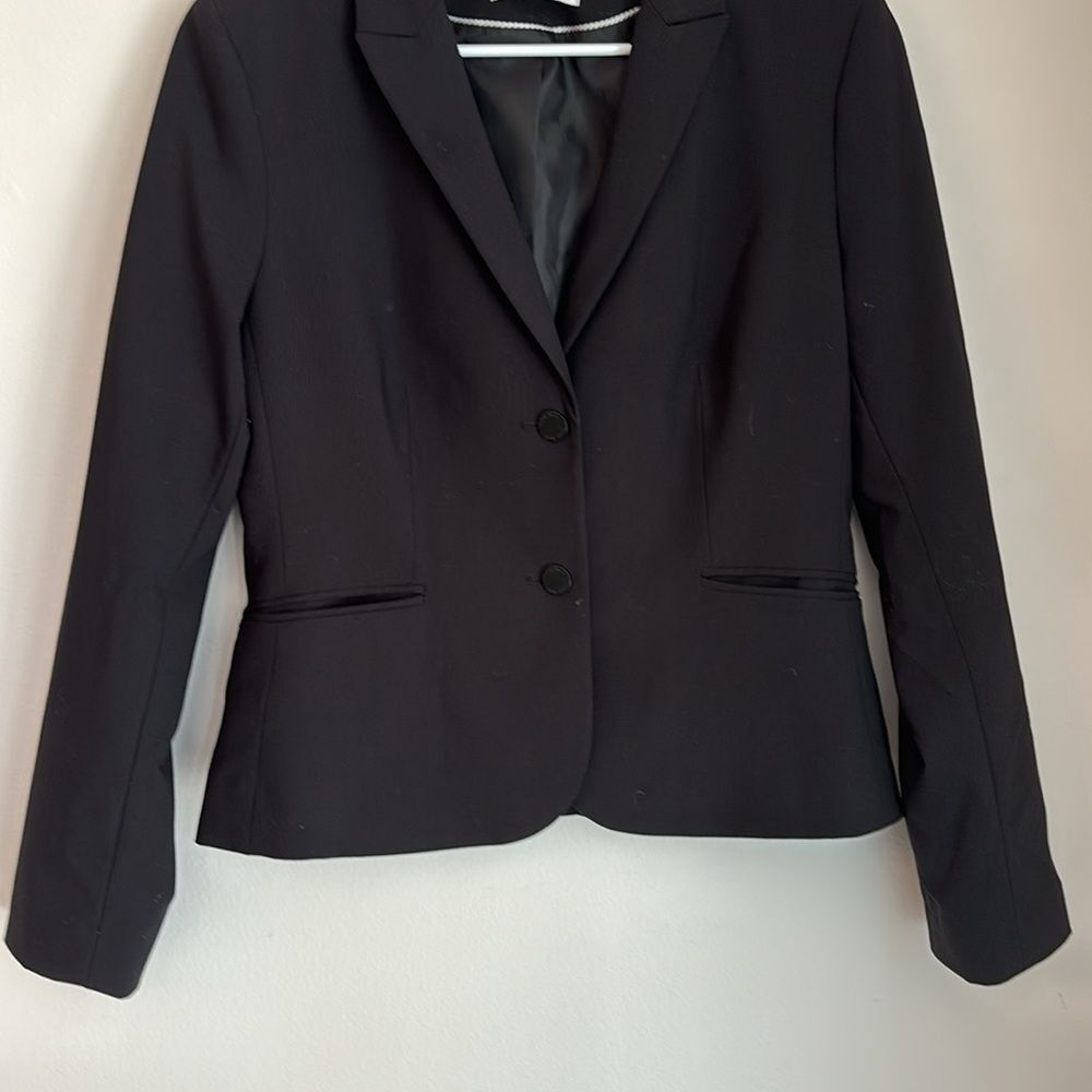 Calvin Klein Women blazer suit jacket office wear work business size 10 GUC! - Picture 3 of 11